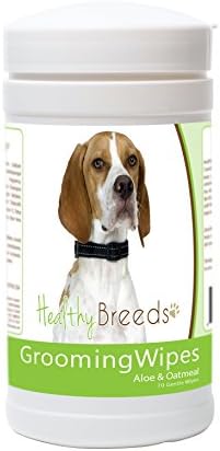 Healthy Breeds English Pointer Grooming Wipes 70 Count