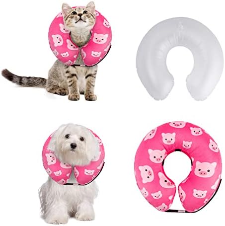 CuteBone Dog Recovery Cone for Small Medium Dogs & Cats