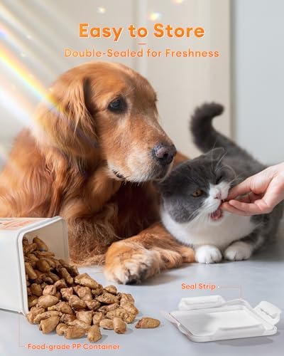 Freeze-Dried Chicken Hearts Treats for Cats & Dogs, 17.63 oz