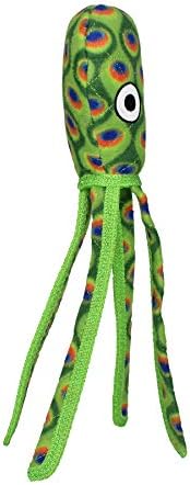 TUFFY® - Original : Squid Dog Toy : : Ultra Durable Plush Toy with Multiple Layers & Reinforced Seams, Washable and Floats, Original Construction