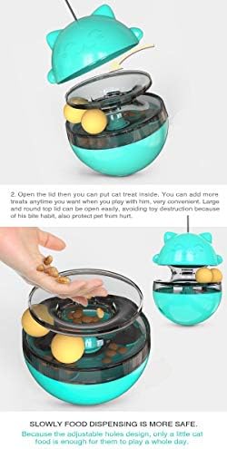 Interactive Cat Toy Tumbler for Indoor Cats