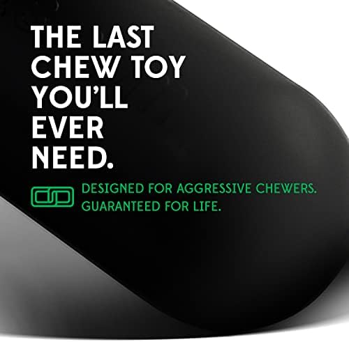 Goughnuts — Dog Toys for Aggressive Chewers | Virtually Indestructible Dog Toys for Breeds Such as Pit Bulls and German Shepherds | Heavy Duty Rubber Stick Toy | Large