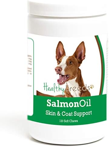Healthy Breeds Ibizan Hound Salmon Oil Soft Chews 120 Count