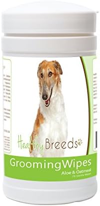 Healthy Breeds Borzois Grooming Wipes 70 Count