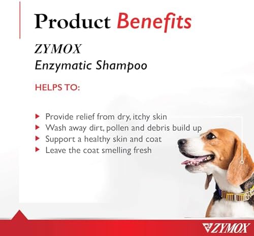 Zymox Enzymatic Shampoo for Dogs and Cats, 12oz