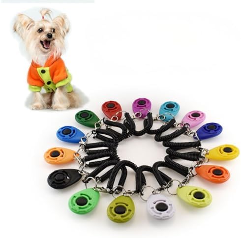 Dog Training Clicker, Easy to Use Button Design, Strong and Long-Lasting, Professional Behavior Training Aid