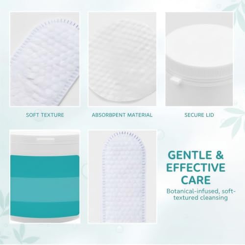 Pet Eye, Ear and Tooth Wipes Set, 100 Eye Cleaning Pads, 50 Finger Cover Ear Wipes, 50 Tooth Cleansing Pads, Includes 2.8 x 2.8 x 2.4 in and 3.0 x 2.0 x 3.3 in Containers, for Dogs and Cats