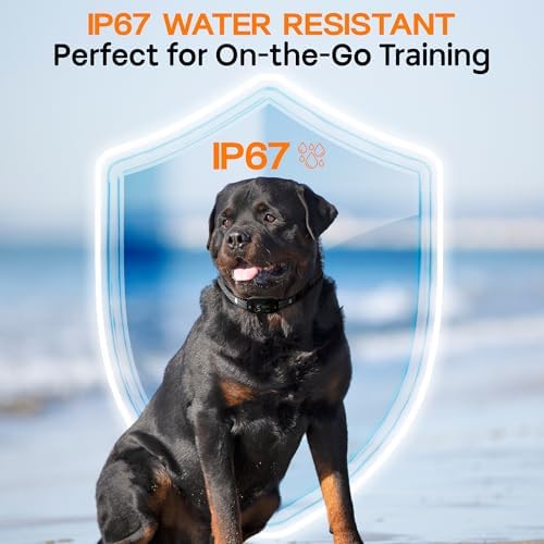 Bark Collar for Dogs with Clicker and Whistle – 300% Stronger Vibration, 5 Sensitivity Levels, 4 Training Modes, Fast Magnetic Charging | Waterproof, Adjustable – Train with Love, Not Pain