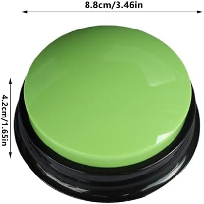 Dog Button – 8.8×4.2cm | Dog Buzzer | Pet Training Bell | Interactive