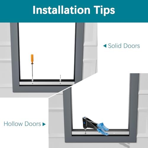 HARDLIGHT Aluminum Extra Large Dog Door for Door, Easy Installation