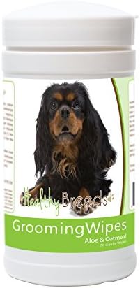 Healthy Breeds English Toy Spaniel Grooming Wipes 70 Count