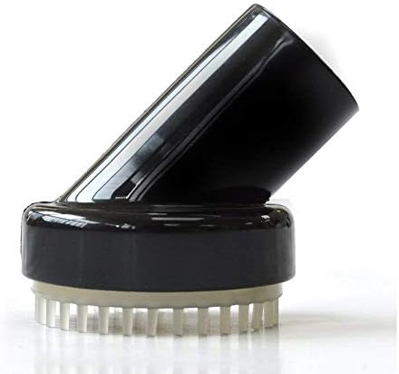 EZ SPARES 32mm Pet Grooming Vacuum Brush for Dogs and Cats, Soft PVC Brush