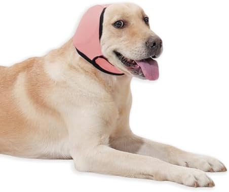 Dog Ear Covers & No Shake Ear Wraps for Hematoma,Grooming,Drying