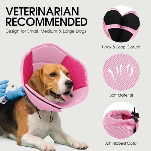 Dog Cone Soft Cone for Dogs to Stop Licking
