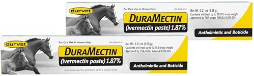 Duramectin (Ivermectin 1.87%) 6.08gm, 2 Count