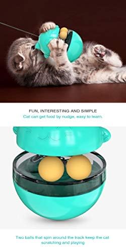 Interactive Cat Toy Tumbler for Indoor Cats