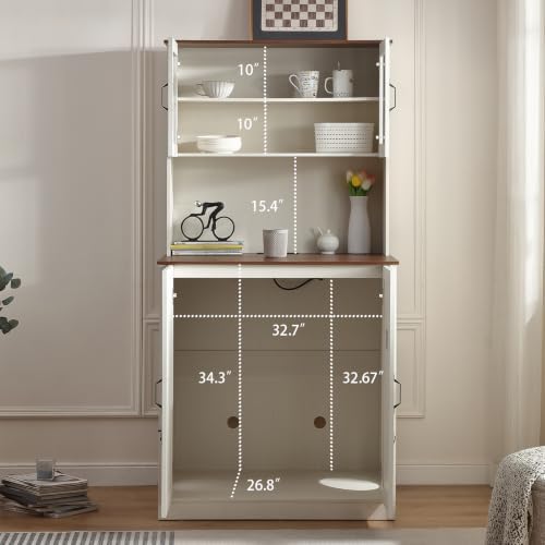 Forest Gravity Extra Large Tall Litter Box Cabinet for Automatic Litter Box