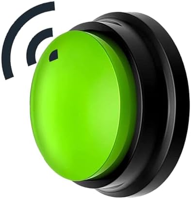 Dog Button – 8.8×4.2cm | Dog Buzzer | Pet Training Bell | Interactive