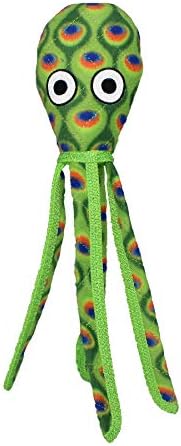 TUFFY® - Original : Squid Dog Toy : : Ultra Durable Plush Toy with Multiple Layers & Reinforced Seams, Washable and Floats, Original Construction