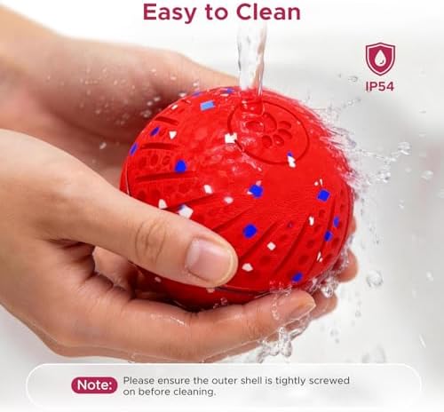 Interactive Dog Ball Replacement Shell for Small Medium Dogs (Only Red Shell)