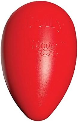 Jolly Pets Jolly Egg Herding Dog Toy, 8 in, Yellow - Erratic Roll