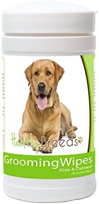 Healthy Breeds Labrador Retriever Grooming Wipes 70 Count