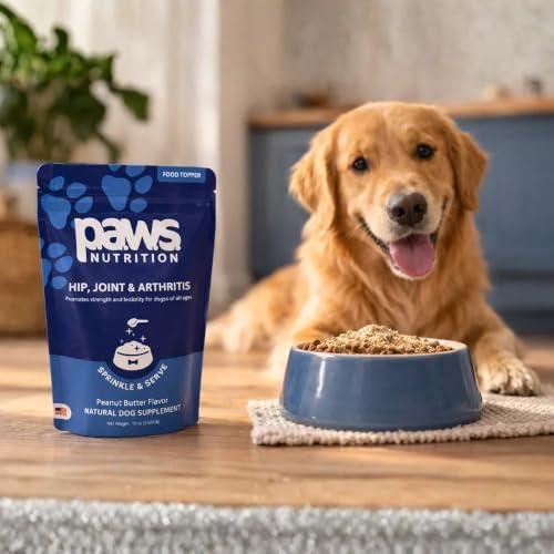 Human Grade Hip & Joint Supplements for Dogs | Advanced Glucosamine, Chondroitin, MSM & Green Lipped Mussel Powder to Support Mobility, Healthy Cartilage, Joint Comfort & Flexibility.