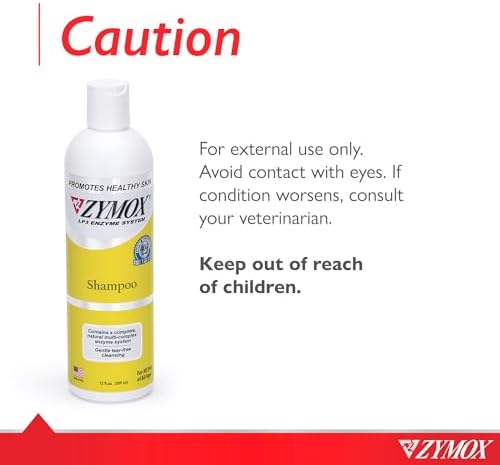 Zymox Enzymatic Shampoo for Dogs and Cats, 12oz