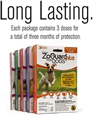ZoGuard Plus Flea & Tick Topical for X-Large Dogs 89-132 lbs, 3 Months