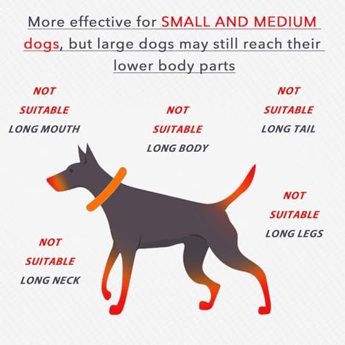 IDOMIK Dog Recovery Collar, Waterproof Soft Dog Cone After Surgery