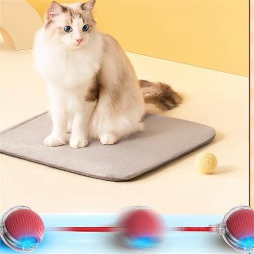 Interactive Pet Toy Ball, 2025 New Interactive Rolling Dog Ball, for Bored Indoor Cats, Automatic Rotating Rolling Balls