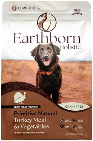 Earthborn Holistic Primitive Natural 12.5 lb. Turkey Meal & Vegetables Grain-Free Dry Dog Food
