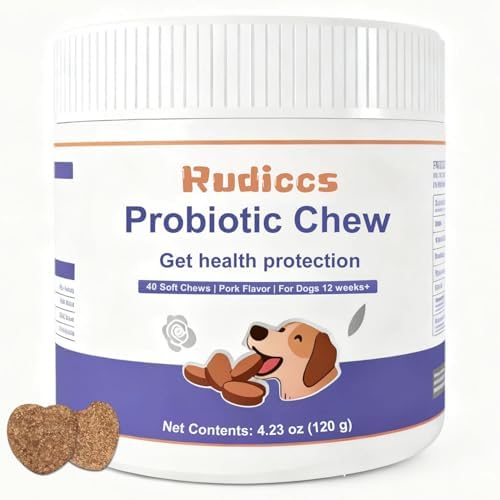 Dog Probiotics Soft Chew for Digestive Health & Immune Support