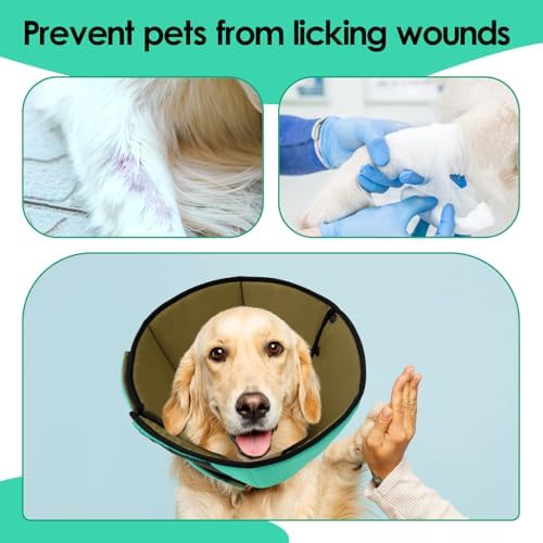 Small Dog Cone Collar, Adjustable Soft Cone for Small Dogs to Stop Licking
