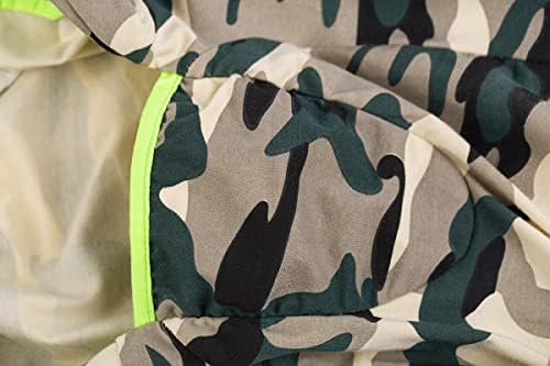 Dog Surgery Recovery Suit Female Male for Dogs After Surgery Medium Large Dogs Onesie Dog Pajamas Pjs Clothes (Green Camo, 30 (Chest 29.92 in | Backlength 19.69 in))