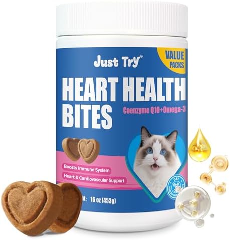Just Try CoQ10 & Taurine Cat Treats, 16 OZ