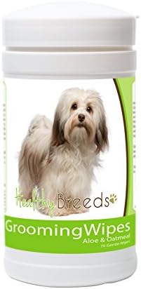 Healthy Breeds Havanese Grooming Wipes 70 Count