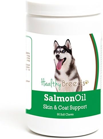 Healthy Breeds Siberian Husky Salmon Oil Soft Chews 90 Count