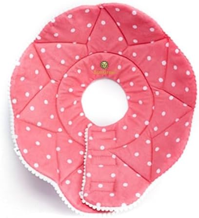 SunGrow Cat Cone Collar Soft Washable, Cat Recovery E Collar Sleep Cone After Surgery to Stop Licking, Pet Cone of Shame Alternatives, Scratch & Bite Proof Grooming Soft Cone for Easy Nail Cutting