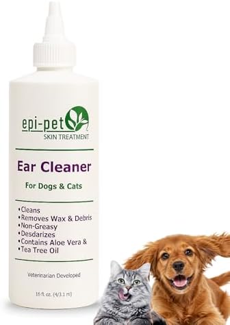 Epi-Pet Ear Cleaner for Pets, 16-Ounce (90713)