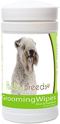 Healthy Breeds Soft Coated Wheaten Terrier Grooming Wipes 70 Count