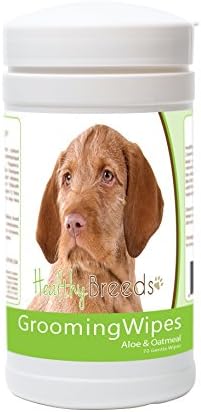 Healthy Breeds Wirehaired Vizsla Grooming Wipes 70 Count