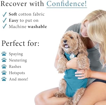 BellyGuard Dog Surgery Recovery Suit, Male Female After Spay Neuter Onesie