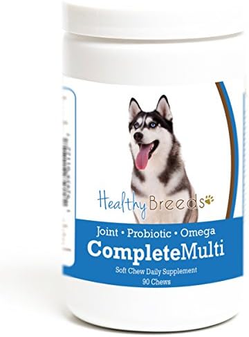 Healthy Breeds Siberian Husky All in One Multivitamin Soft Chew 90 Count