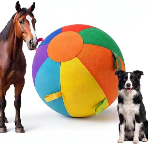 Herding Ball for Dogs, 22" XL Outdoor Exercise Toy for Medium Large Breeds