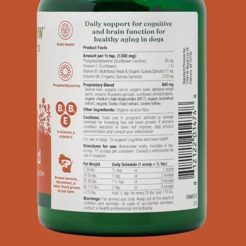 Spirited Paw Healthy Mind, 3.35 oz