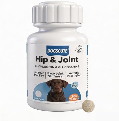 Joint Supplement for Dogs, Dog Hip and Joint, Glucosamine for Dogs, 200ct