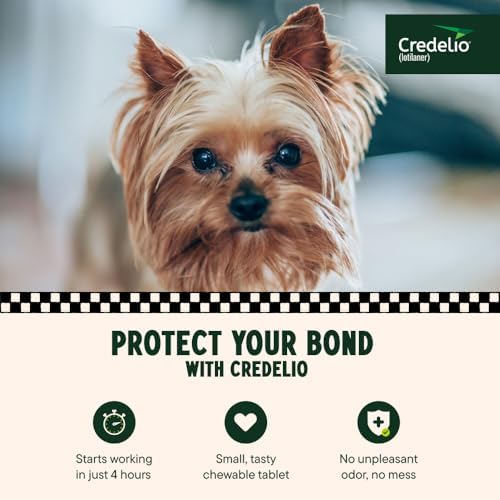 Credelio (lotilaner) Tick & Flea Treatment for Dogs 4.4-6 lbs., 3ct