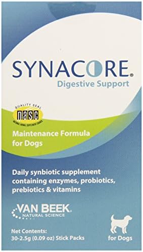 VAN BEEK Synacore Digestive Support for Dogs, 30-Pack