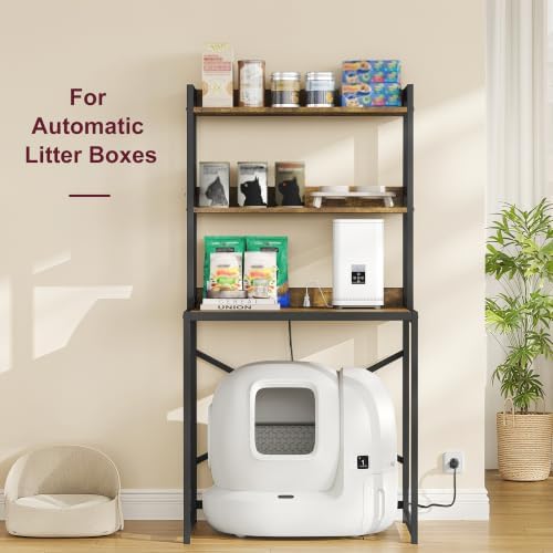 Heybly Litter Box Enclosure for Self-Cleaning Robot 3 & 4, HCLB001SR